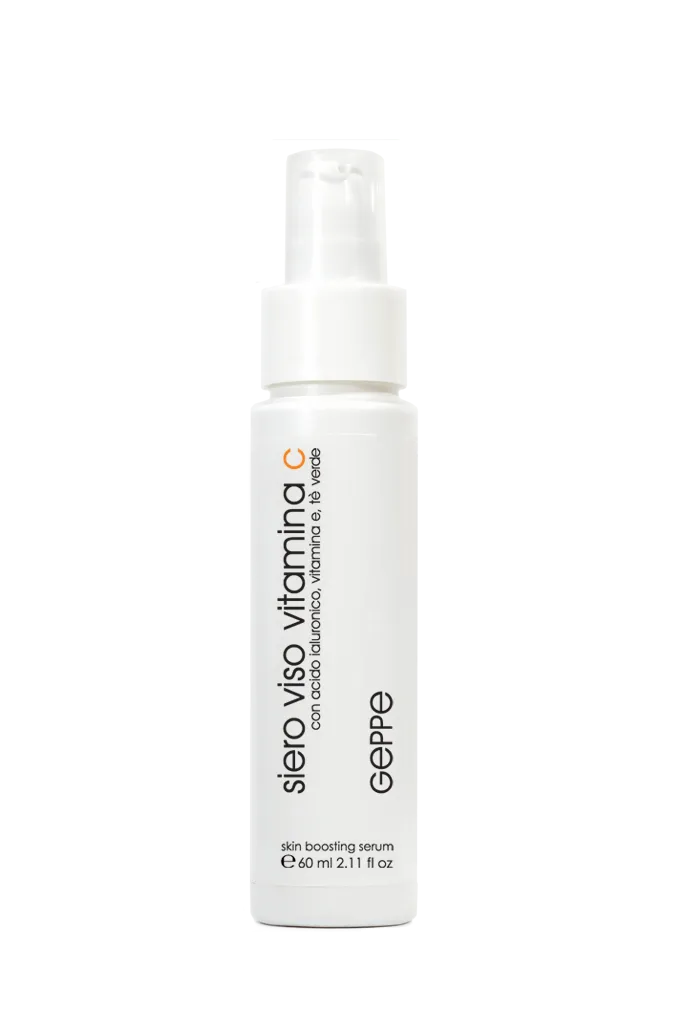 Siero Viso Vitamina C con acido ialuronico, Vitamina E, Tè Verde